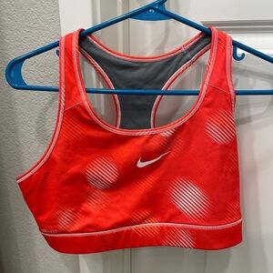 Nike Women's Vibrant Red Sports Bra